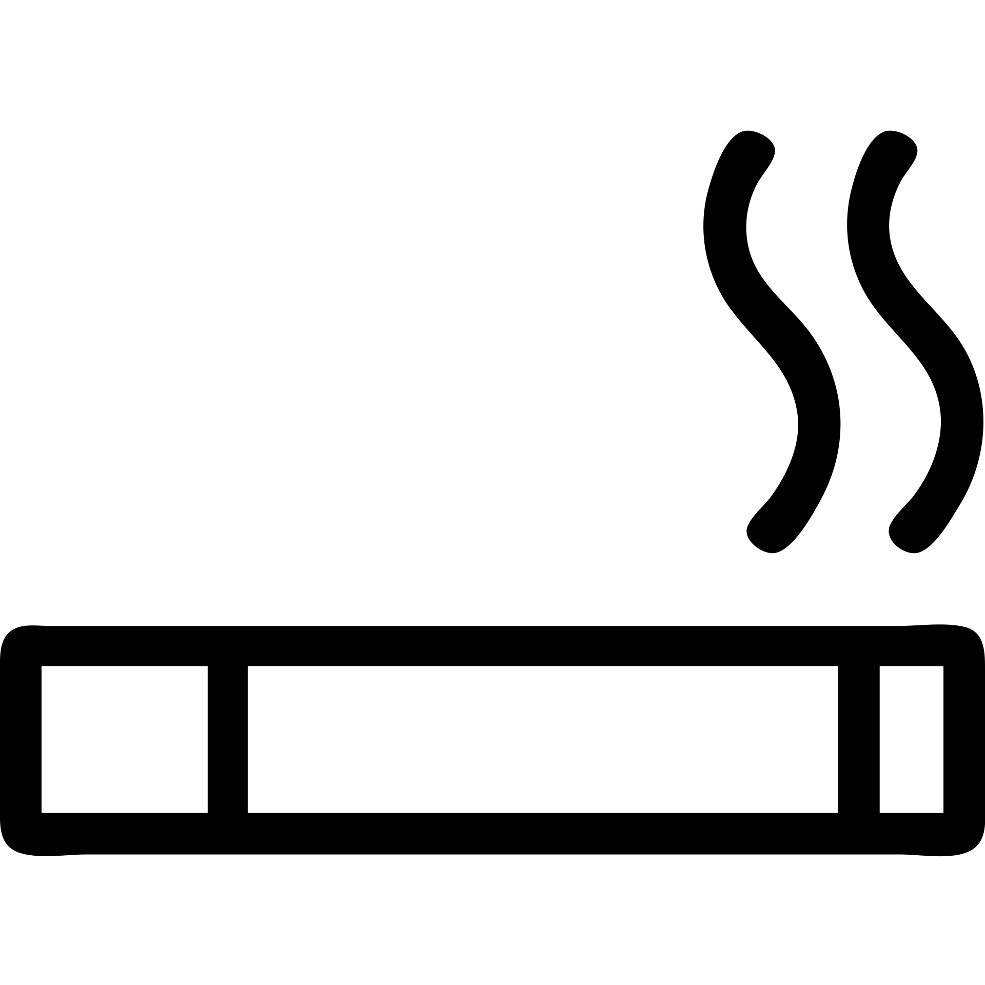 minimalistic cigarette icon monochrome easily readable small sizes no text emoji