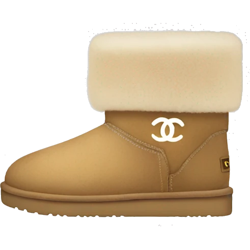 Chanel Ugg emoji