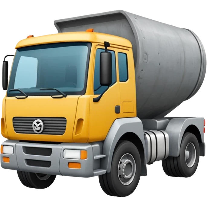 Caminhão betoneira emoji