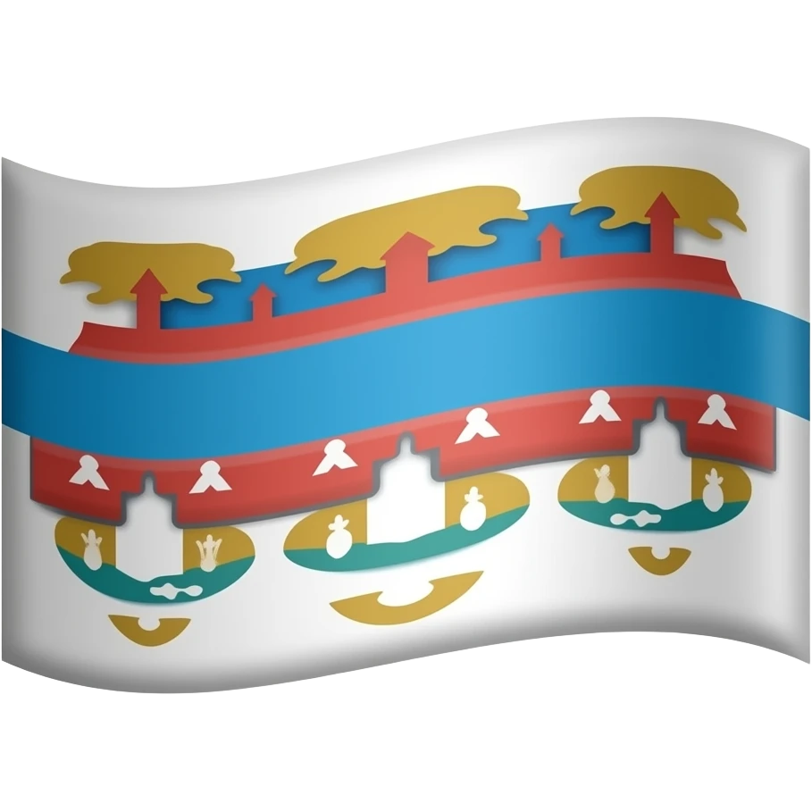 Флаг города Пскова emoji