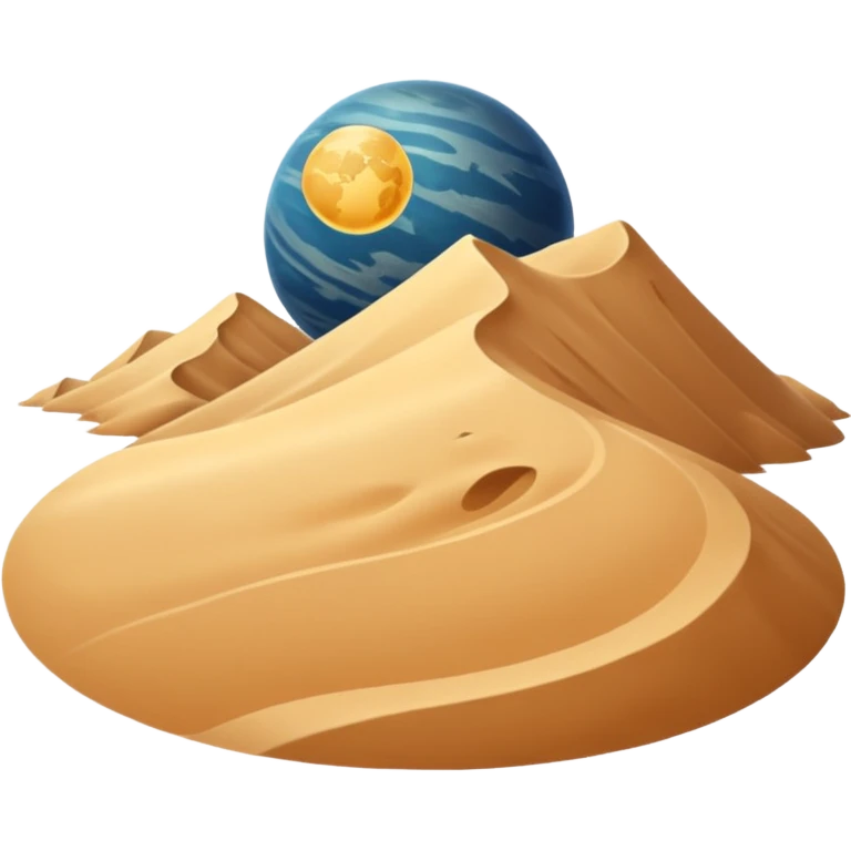 Desert planet emoji