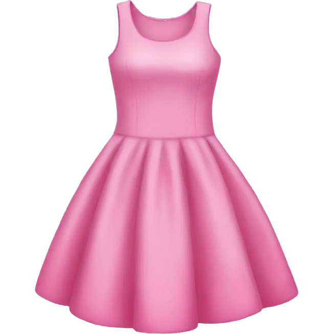Pink dress emoji
