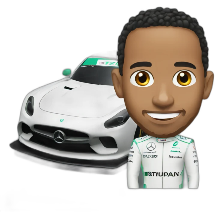 Lewis Hamilton emoji