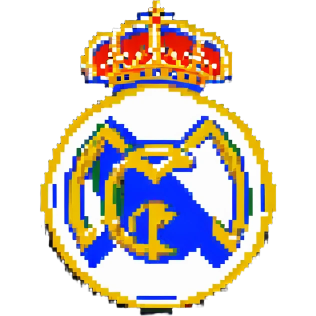 Real Madrid football club logo emoji