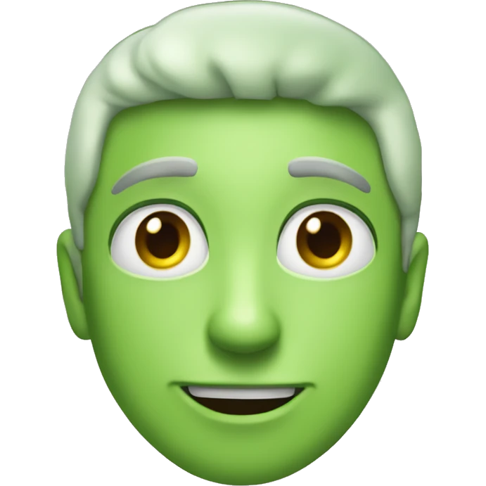 Herz grün  emoji