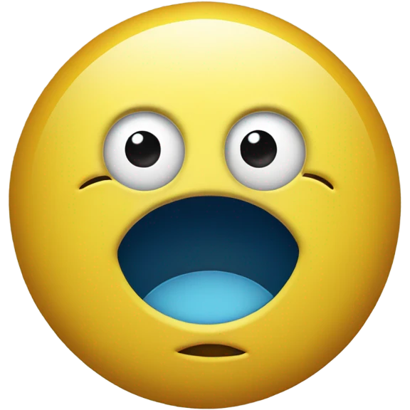 Jellow dot emoji judging someone cringe with eyes emoji