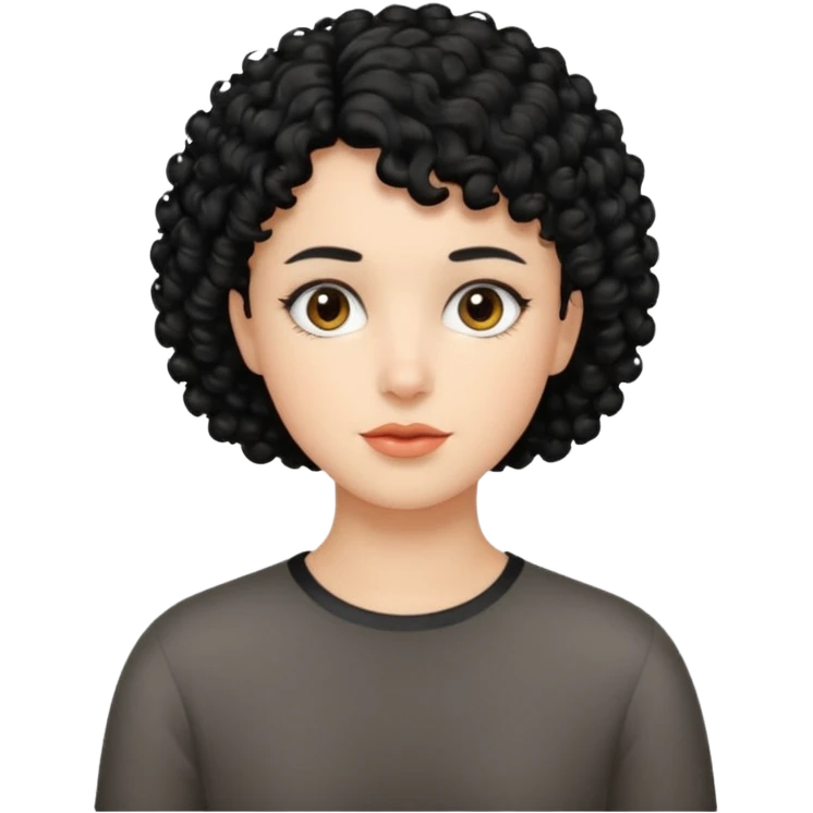 mas blaquito y con crespos lepi negro motilado emoji