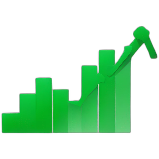 green chart  emoji