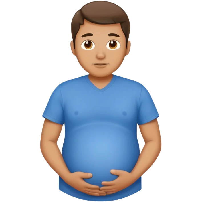 pregnant man emoji