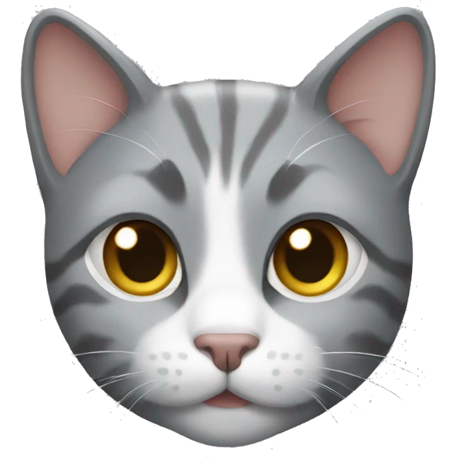 gray cat emoji