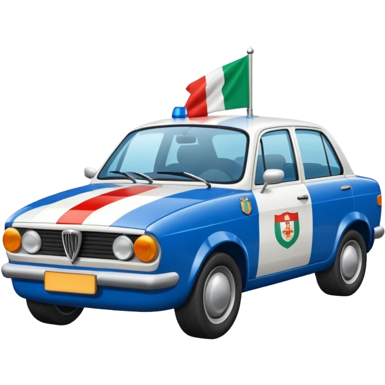 crea auto di servzio polizia penitenziaria  emoji