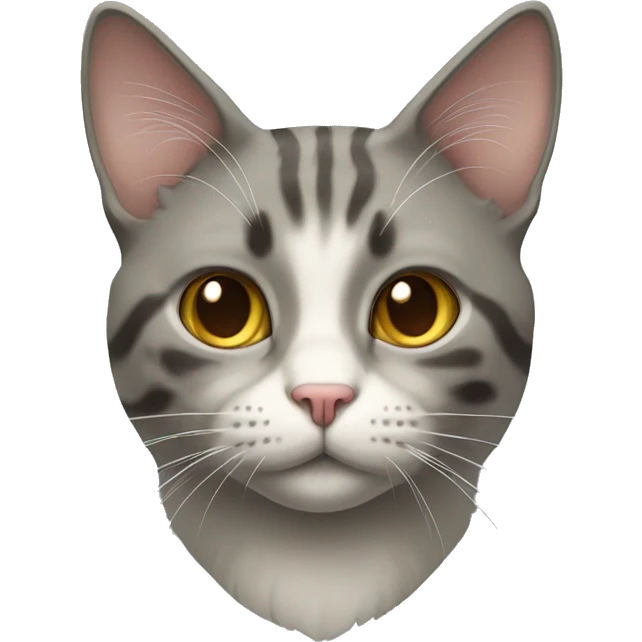 Maine cat,half body emoji