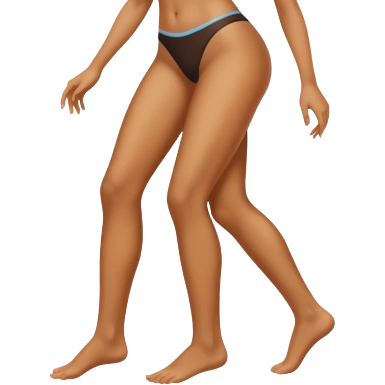 woman legs hairy emoji