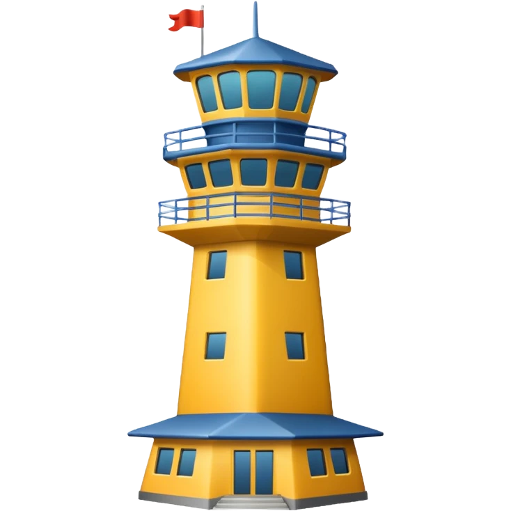 air traffic control tower emoji