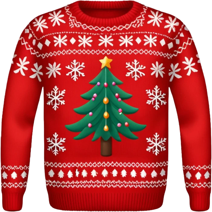 christmas sweater emoji