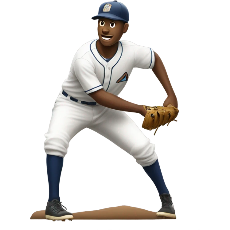 Baseball player emoji