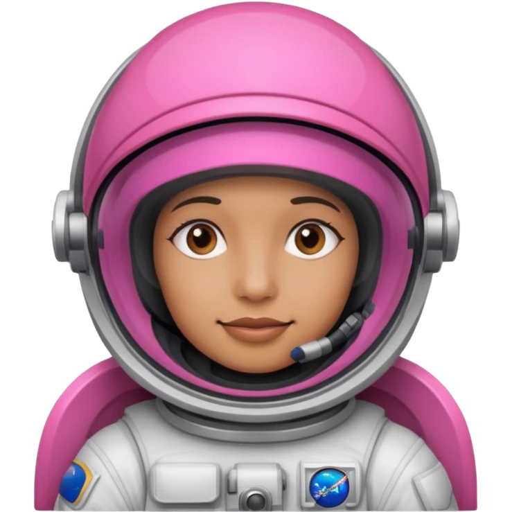 Astronaut with Pink Visors emoji