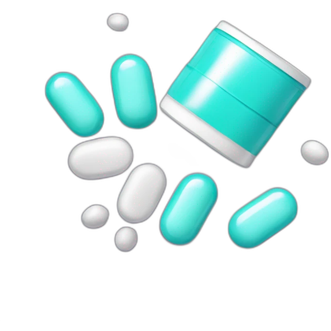 Magnesium supplement and pills emoji
