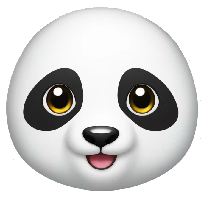 Panda kawaii emoji