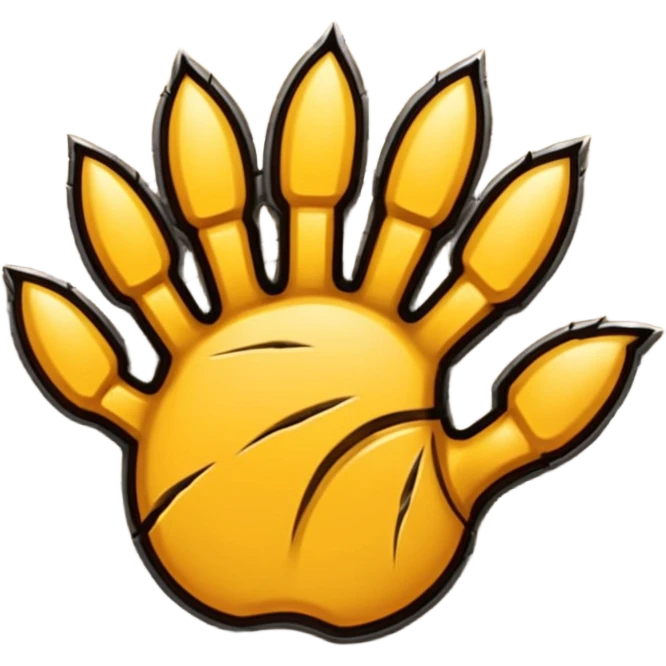 Claw scratch mark emoji