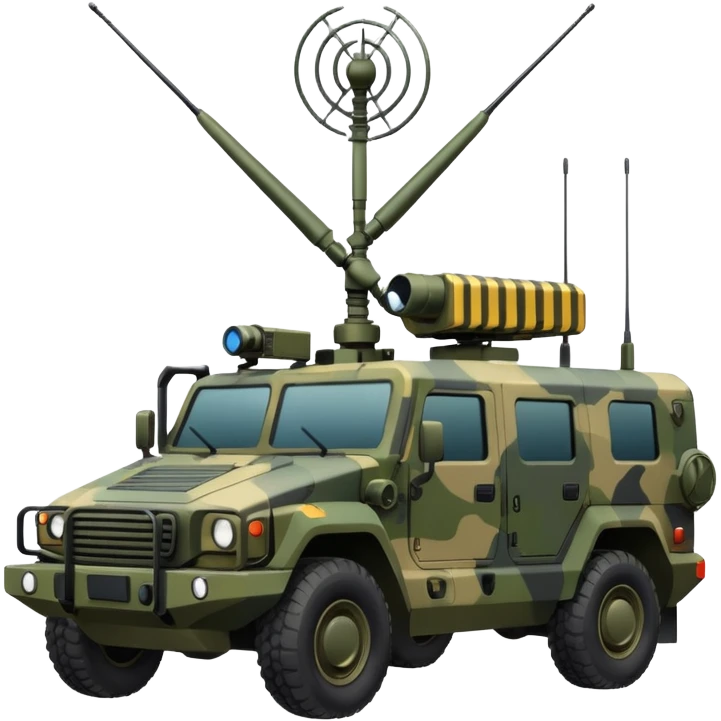 vehicle with electronic warfare equipment emoji
