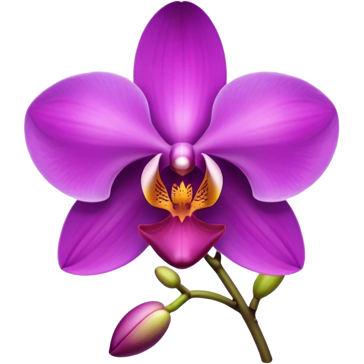 orchid emoji