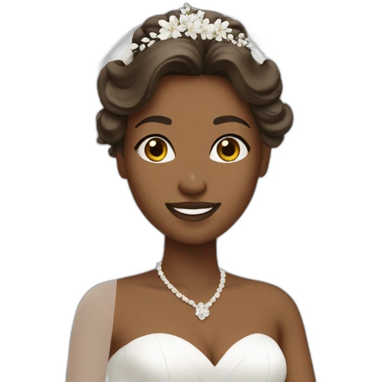 Bride emoji