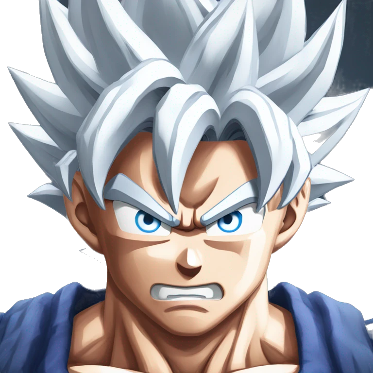 Goku ultra instinct emoji