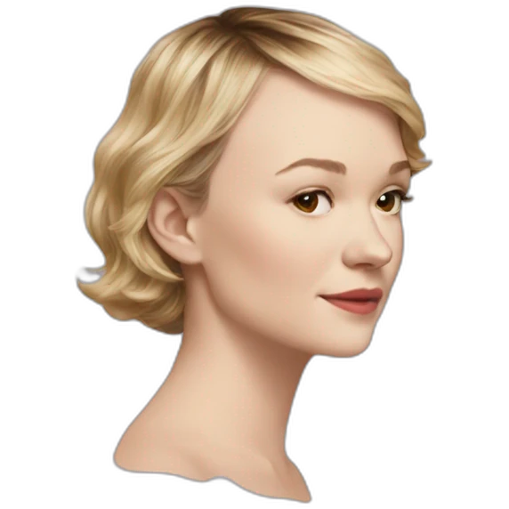 carey mulligan head only emoji