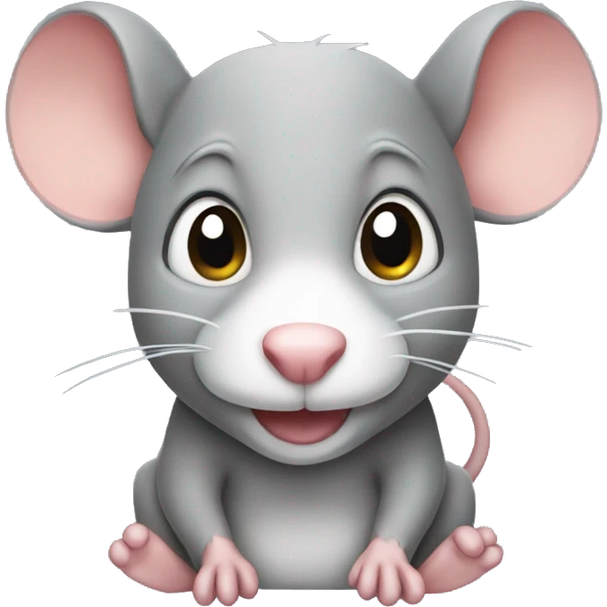 Cute rat emoji