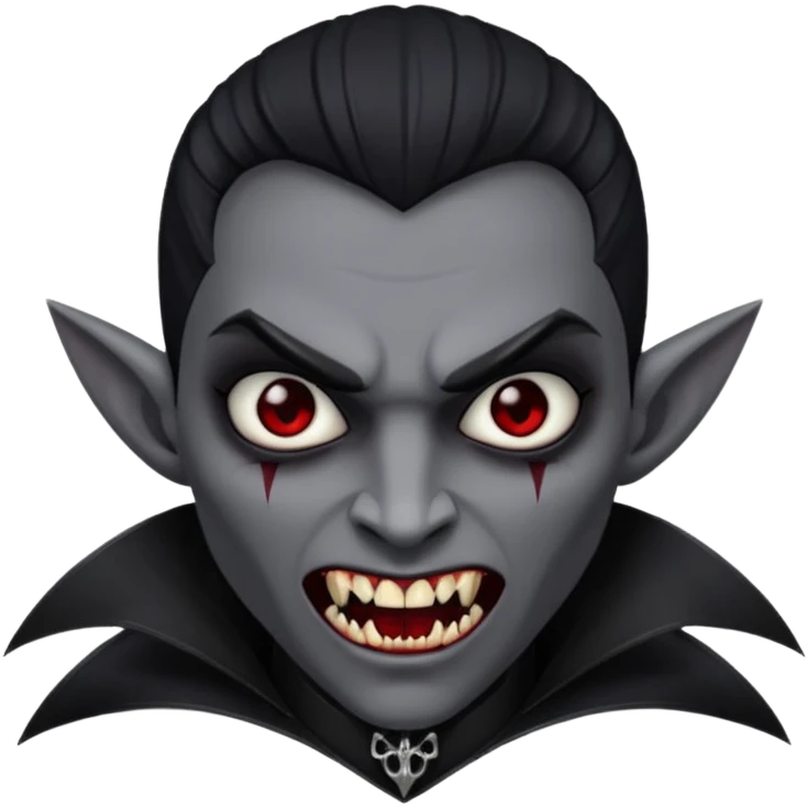 Black vampire emoji