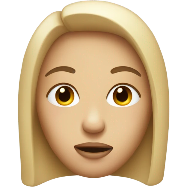 Face with mouth closed emoji