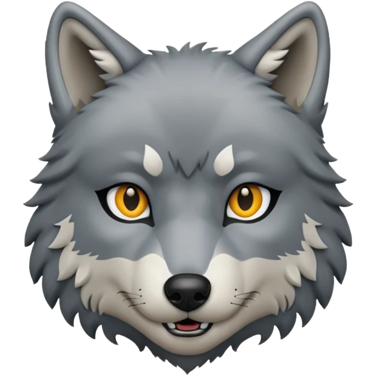 wolf face emoji