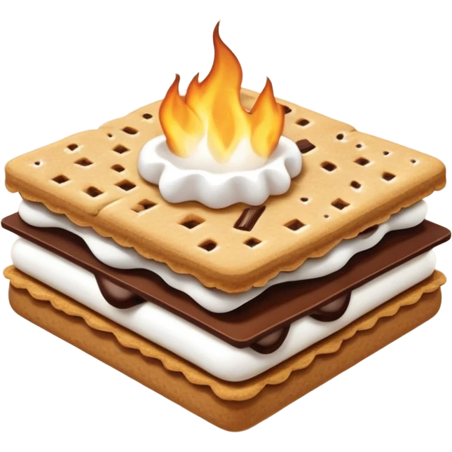 s'mores  emoji