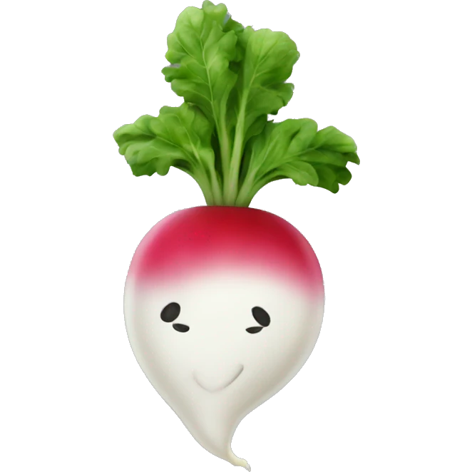 Radish emoji