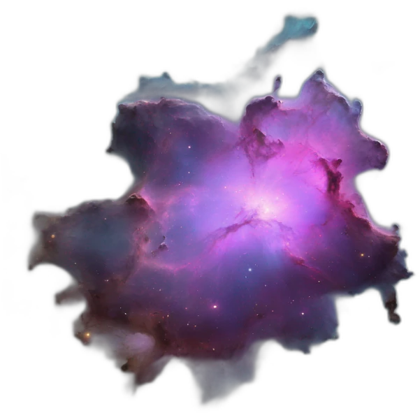 realistic nebula in cosmic space emoji