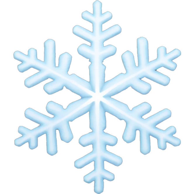 snowflake emoji