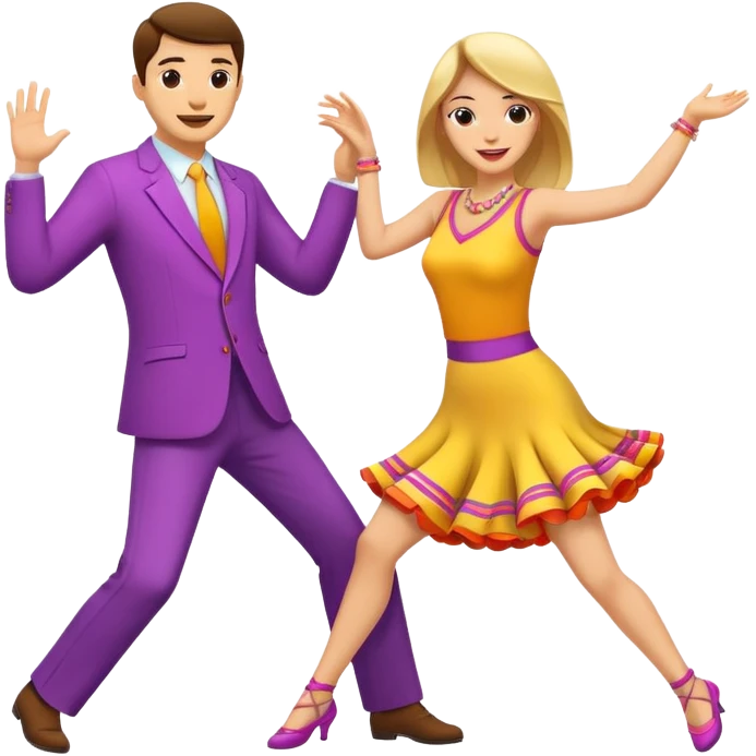 Cha cha cha dance emoji