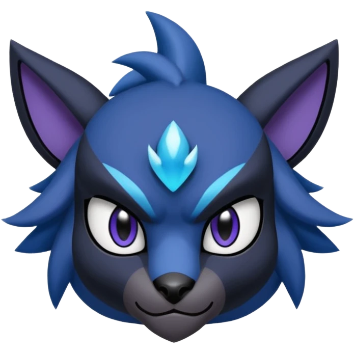 Luxray-Noibat-Absol-Dewott-fusion emoji