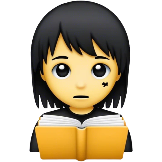 emo notebook emoji