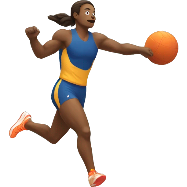 Track and field discus emoji