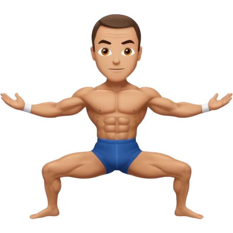 Van Damme splits emoji