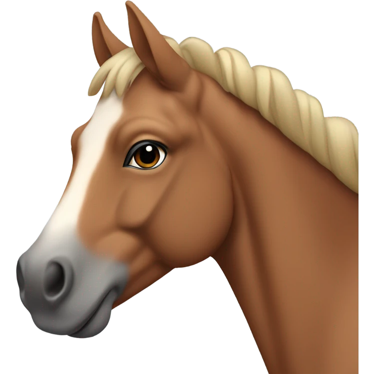 Caballo bebe.  emoji