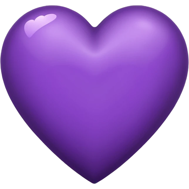 Half Black heart and half Purple Heart emoji