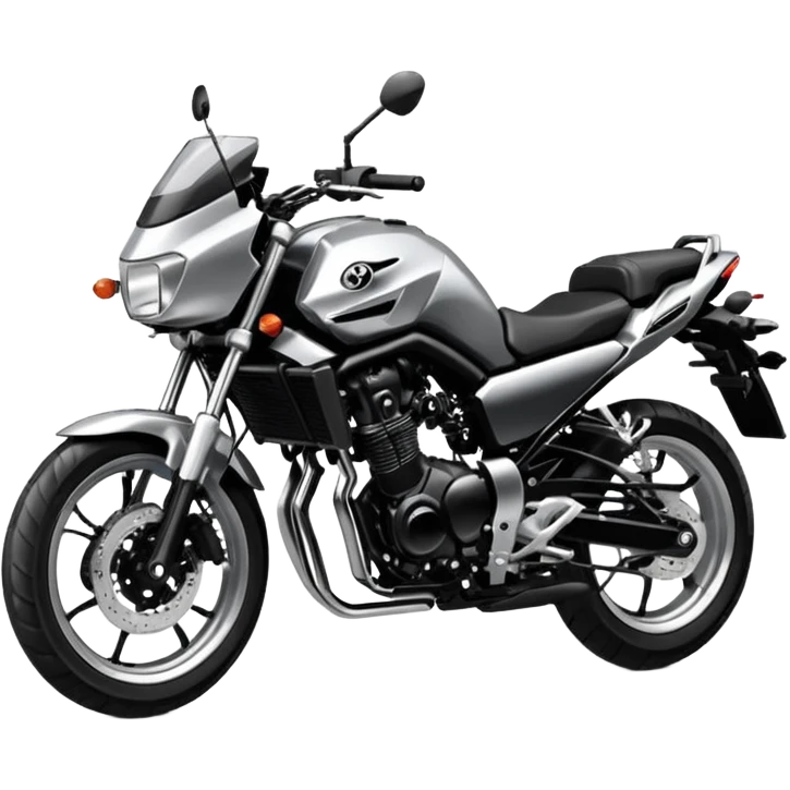 Retro style yamaha fz emoji