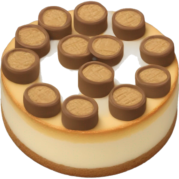 Cookie Butter Cheesecake emoji