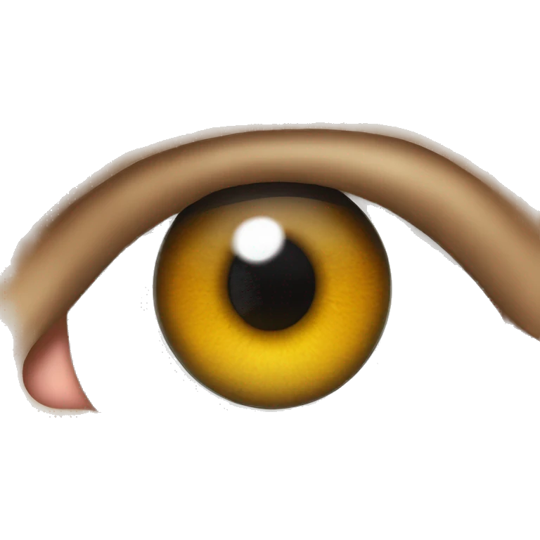 insanely detailed eye emoji