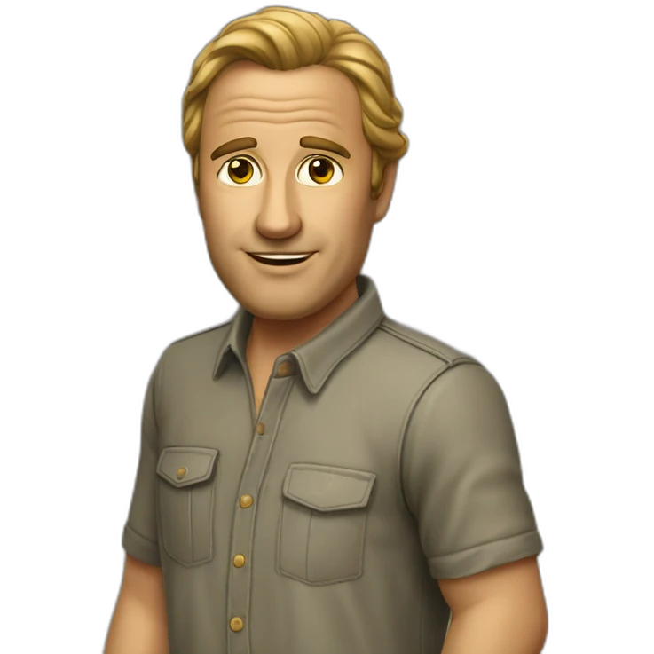 Jean claude vandane avec un oignon emoji