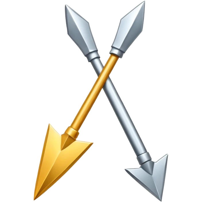 Flecha de metal hacia arriba  emoji