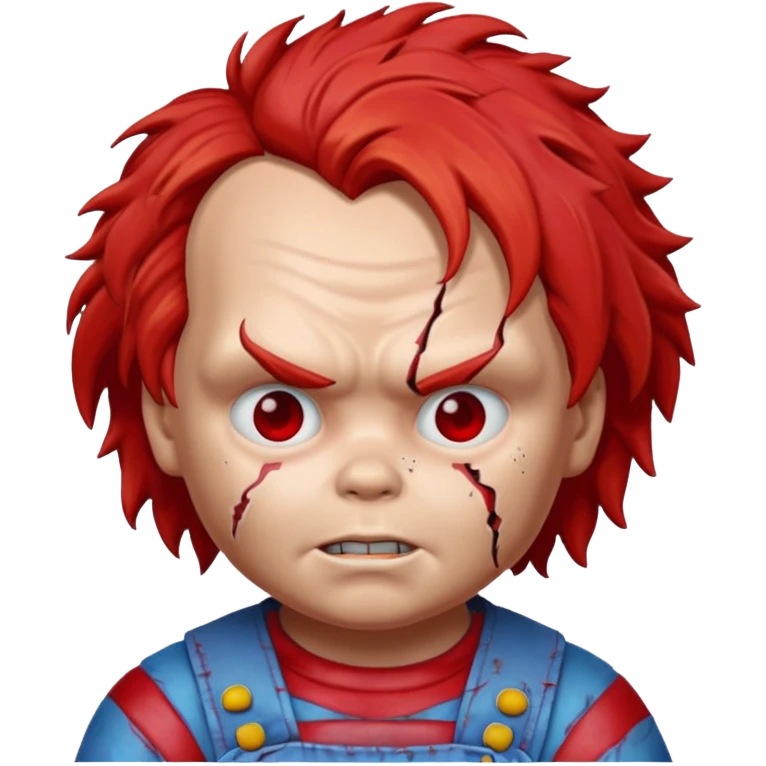 Un emojin de chuky emoji
